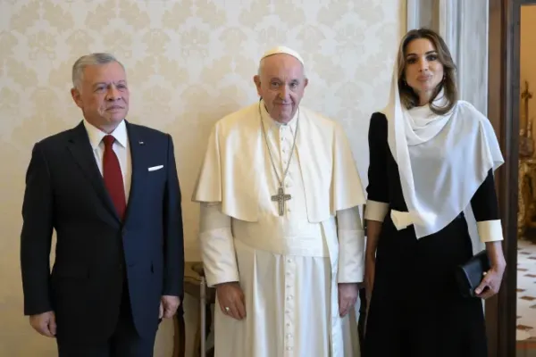 Pope Francis, King of Jordan Discuss "need to encourage Christian presence" in Middle East