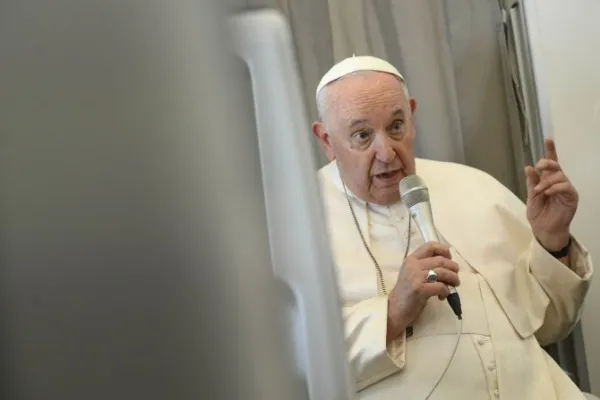 Pope Francis’ In-flight Press Conference: God Accompanies People with Same-sex Attraction