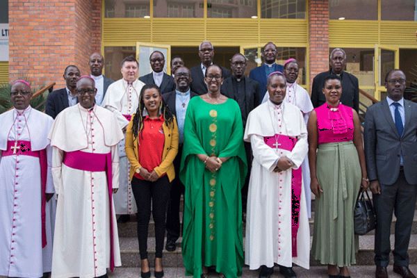 Rwanda’s First Lady Acknowledges Role of Church in Reconciliation Efforts over the Years