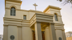 The renovated Saint-Louis Cathedral in Senegal. It is known to be the oldest church building in West Africa. / Saint-Louis Diocese.