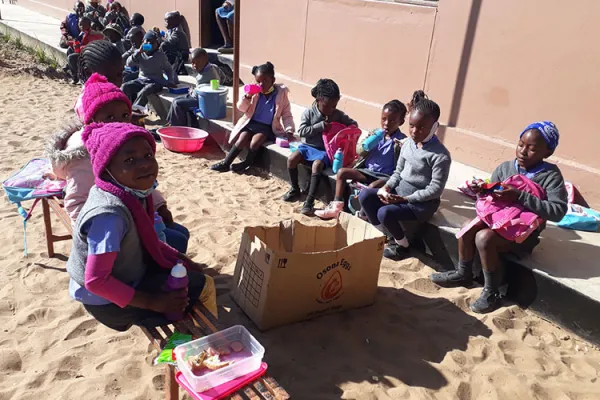 Salesians in Namibia Reach Out to Dozens of Vulnerable Children with Nutritional Support