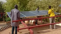 In Sudan, St. Joseph Vocational Training Center offers students the opportunity to have hands-on learning in renewable energy. Credit: Salesian Missions