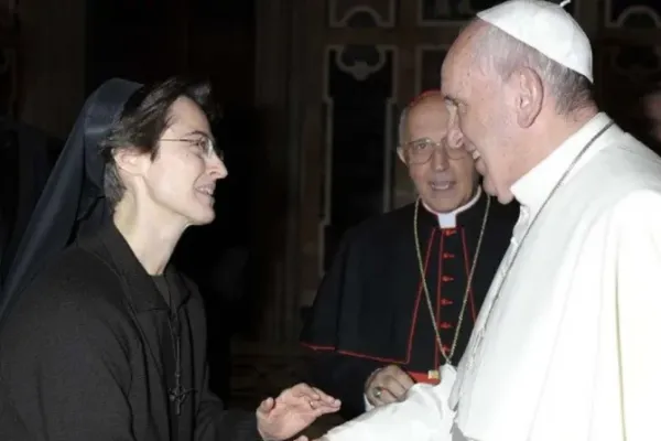 Pope Francis names Franciscan sister to No. 2 position in Vatican City State