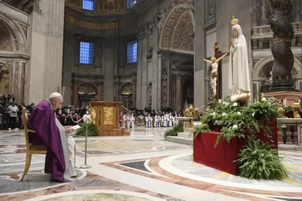 Pope Francis Consecrates Russia and Ukraine to the Immaculate Heart of Mary