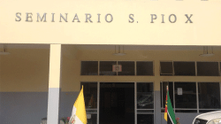 Entrance to the St. Pius X Theological Major Seminary in Mozambique’s capital, Maputo. / Vatican News