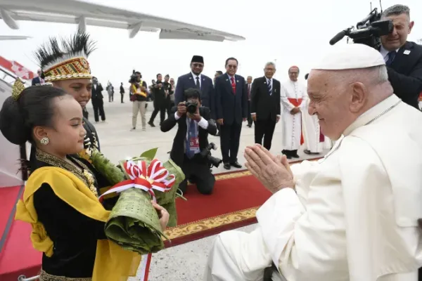 Pope Francis Arrives in Indonesia, the First Leg of His Longest Trip Ever