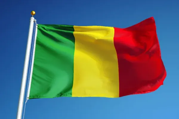 The flag of Mali./ Railway fx via Shutterstock.