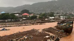 Flood damage in Freetown, Sierra Leone, 31 August 2022. Credit: Office of the Mayor of Freetown