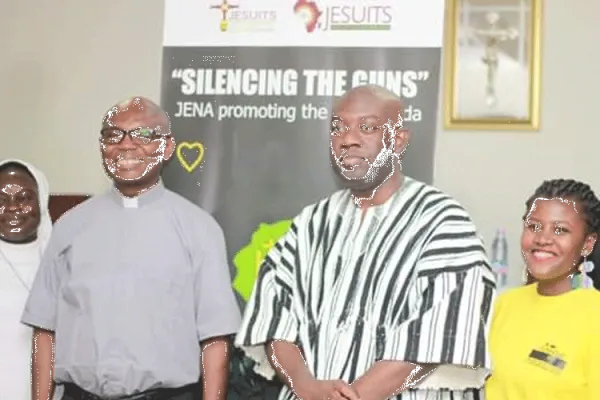 Jesuits Laud Ghana for “relative peace” At Launch of “silencing the guns” Campaign