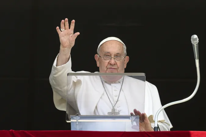 Pope Francis told Catholics, especially those in ministry, to beware “the dictatorship of doing” during his weekly reflection and Angelus on July 21, 2024.