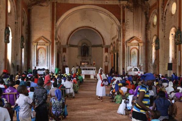 Ave Maria Parish Church, outside Mupoi, South Sudan. / Alejandro Bermudez/CNA