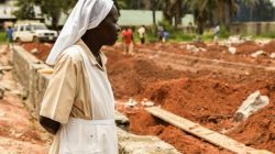 Sr. Jane Francis, a Comboni Sister serving at St. Therese Hospital Nzara, South Sudan.