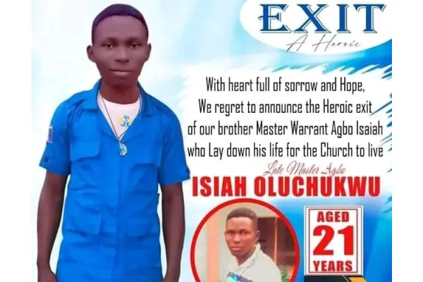 Catholic Youth in Nigeria Dies While Defending Children Praying Rosary from Attackers