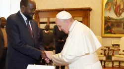 Pope Francis and President Salva Kiir at the Vatican in 2019. Credit: Courtesy Photo