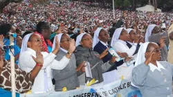 Religious and laity during the unveiling of six-month nation-wide campaign against corruption in Kenya on October 5, 2019