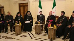 The heads of Churches and their representatives in Syria meet the de facto leader. / Credit: Add Alsama/Facebook