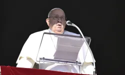 Pope Francis speaks to the crowd gathered on St. Peter’s Square, Jan. 1, 2025. / Credit: Vatican Media