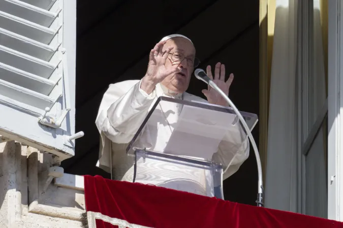 Pope Francis spoke about the importance of doing all things with love during his Sunday Angelus address on Nov. 3, 2024, in St. Peter's Square.