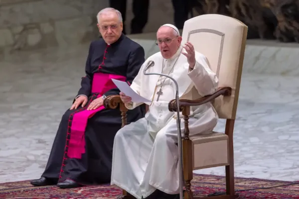 “It is Christ, with his grace, who makes us just”: Pope Francis at General Audience