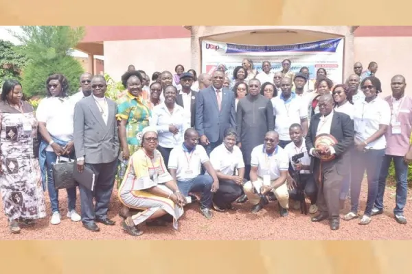 Some participants attending the refresher course organized by UCAP Burkina Faso for Catholic Journalists in West Africa. Credit: UCAP Burkina Faso