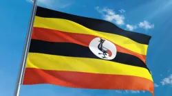 The Flag of Uganda. Credit: Shutterstock