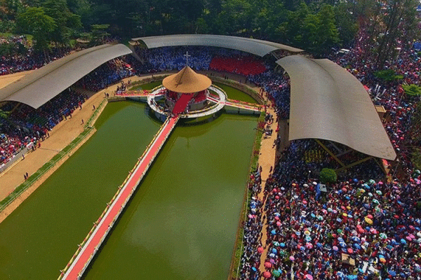 Namugongo Martyrs Shrine in Uganda, venue for the annual celebration of Martyrs Day. / Uganda Episcopal Conference