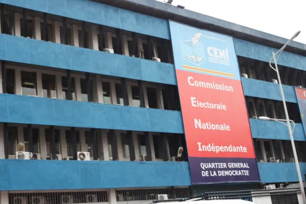 The headquarters of the Independent National Electoral Commission (CENI) in DRC. Credit: Courtesy Photo