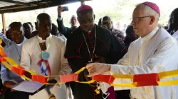 Archbishop Hubertus van Megen and Bishop Cleophas Oseso Tuka officially open the Good Samaritan Catholic Mission Hospital Tangulbei in the Catholic Diocese of Nakuru. Credit: ACI Africa