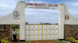 Entrance to the Uzima University College