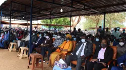 Government officials during the Episcopal Ordination of Bishop Matthew Remijio Adam Gbitiku of Wau Diocese Sunday, January 24 / ACI Africa