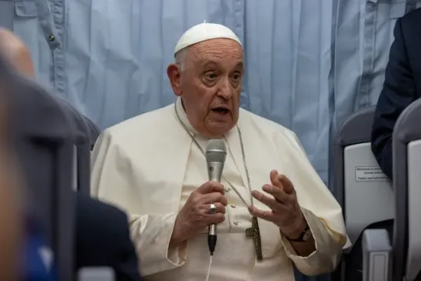 "You don’t play with life": Pope Francis Condemns Euthanasia, Abortion on Papal Plane