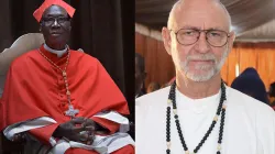 Jean Cardinal Zerbo (left) and Fr. Hans-Joachim Lohre (right). Credit: Courtesy Photo