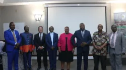 Members of the Jesuit Conference of Africa and Madagascar (JCAM) and Lawmakers in Zimbabwe. Credit: JCAM