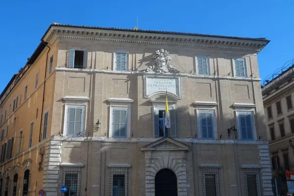 The Palazzo di Propaganda Fide in Rome. Credit: Sheila1988 via Wikimedia (CC BY-SA 4.0).