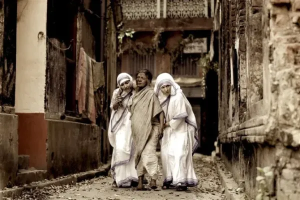 Scene from the film "Mother Teresa and Me." | Credit: Curry Western Movies