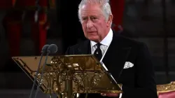 New King Charles III makes his first address to UK parliament. Credit: Courtesy Photo