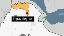 Map Showing Ethiopia's Tigray region. Credit: Public Domain