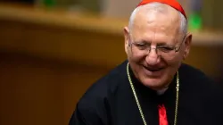 Cardinal Louis Raphael I Sako, Chaldean Catholic Patriarch of Babylon and the Head of the Chaldean Catholic Church. Credit: Daniel Ibáñez/CNA