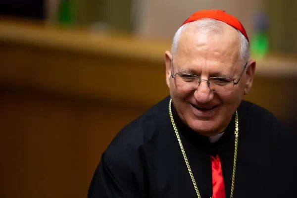 Cardinal Louis Raphael I Sako, Chaldean Catholic Patriarch of Babylon and the Head of the Chaldean Catholic Church. Credit: Daniel Ibáñez/CNA