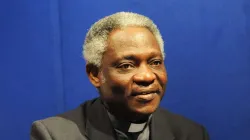 Cardinal Peter Turkson Credit: Daniel Ibanez/CNA