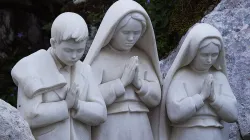 Monument of the Guardian Angel of Portugal apparition to the three little shepherd children of Fatima. / Daniel Ibanez / CNA.