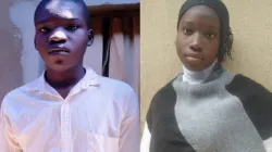 Peter and Elizabeth, two siblings who survived a kidnapping by suspected Fulani herdsmen in Nigeria’s Kaduna. Credit: ACN