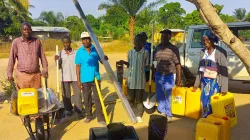 Preparations for the construction of the diocesan Marian shrine. Credit: Aid to the Church in Need