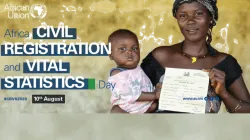 Logo for Civil Registration and Vital Statistics (CRVS) Day 2020 / African Union (AU)