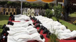 Clergy of the Apostles of Jesus, the first religious missionary congregation to be founded in Africa, at their ordination in Nairobi, March 19, 2020 / Sr. Mary Santrina, Loreto Sisters, Nairobi