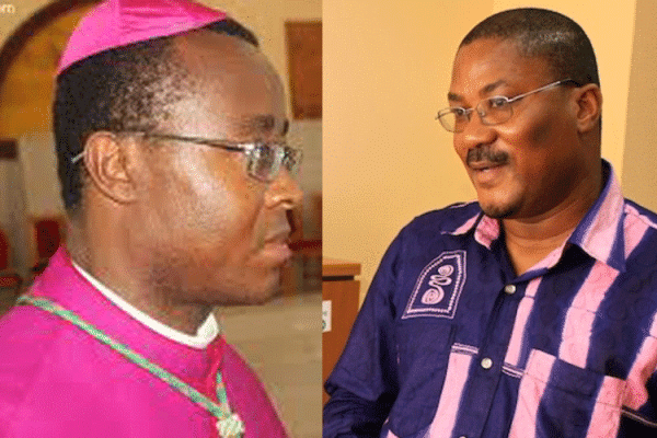 Archbishop Brian Archbishop Brian Udaigwe (left), appointed as the Apostolic Nuncio to Sri Lanka and Fr. Muricio Agostinho Camuto (right), appointed Bishop of the Diocese.