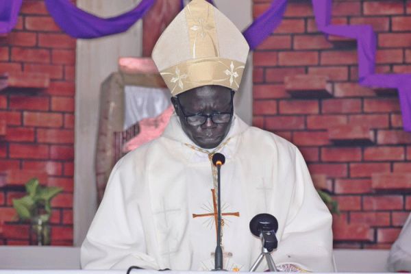 Archbishop Stephen Ameyu of Juba Archdiocese.