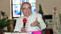 Archbishop Antonio Guido Filipazzi, the representative of the Holy Father in Nigeria during the maiden General Assembly of the Archdiocese of Abuja Friday, September 4. / Archdiocese of Abuja