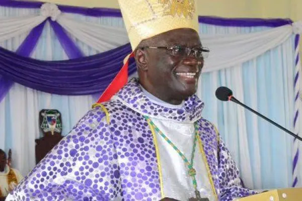 The Metropolitan Archbishop of Accra, John Bonaventure Kwofie, convener of "Conversations in the Cathedral", a forum bringing together secular and religious leaders to discuss issues of common concern in Ghana