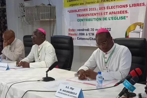 Some members of the Episcopal Conference of Benin (CEB). Credit: CEB